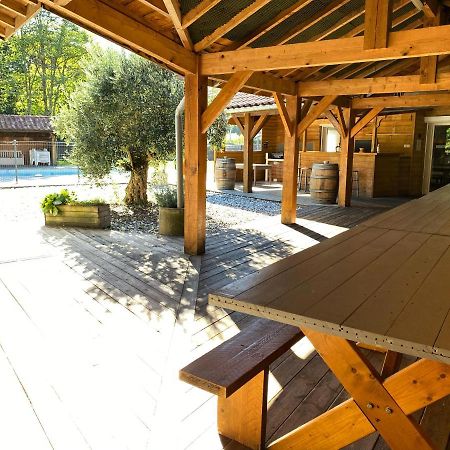 Ensemble De 3 Villas Avec Piscine Chauffee, Esprit Detente Sanguinet Kültér fotó