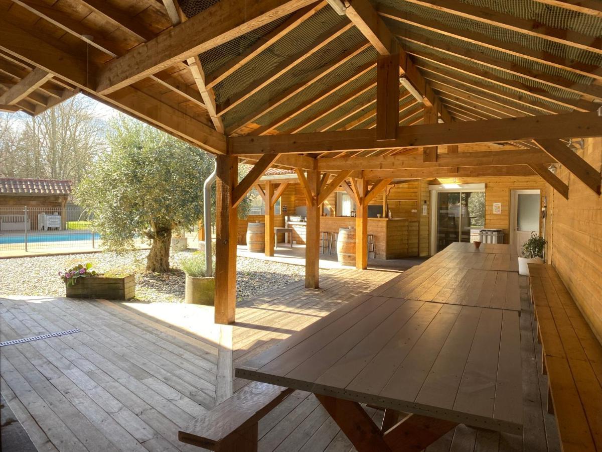 Ensemble De 3 Villas Avec Piscine Chauffee, Esprit Detente Sanguinet Kültér fotó