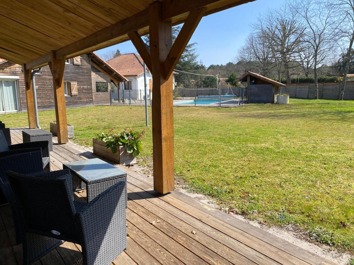 Ensemble De 3 Villas Avec Piscine Chauffee, Esprit Detente Sanguinet Kültér fotó