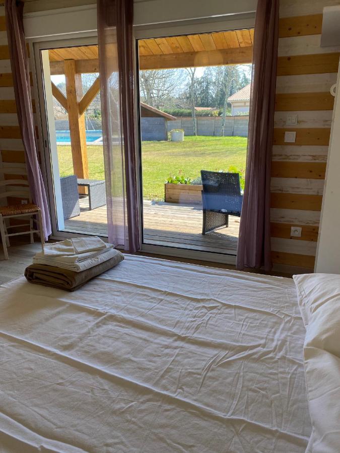 Ensemble De 3 Villas Avec Piscine Chauffee, Esprit Detente Sanguinet Kültér fotó
