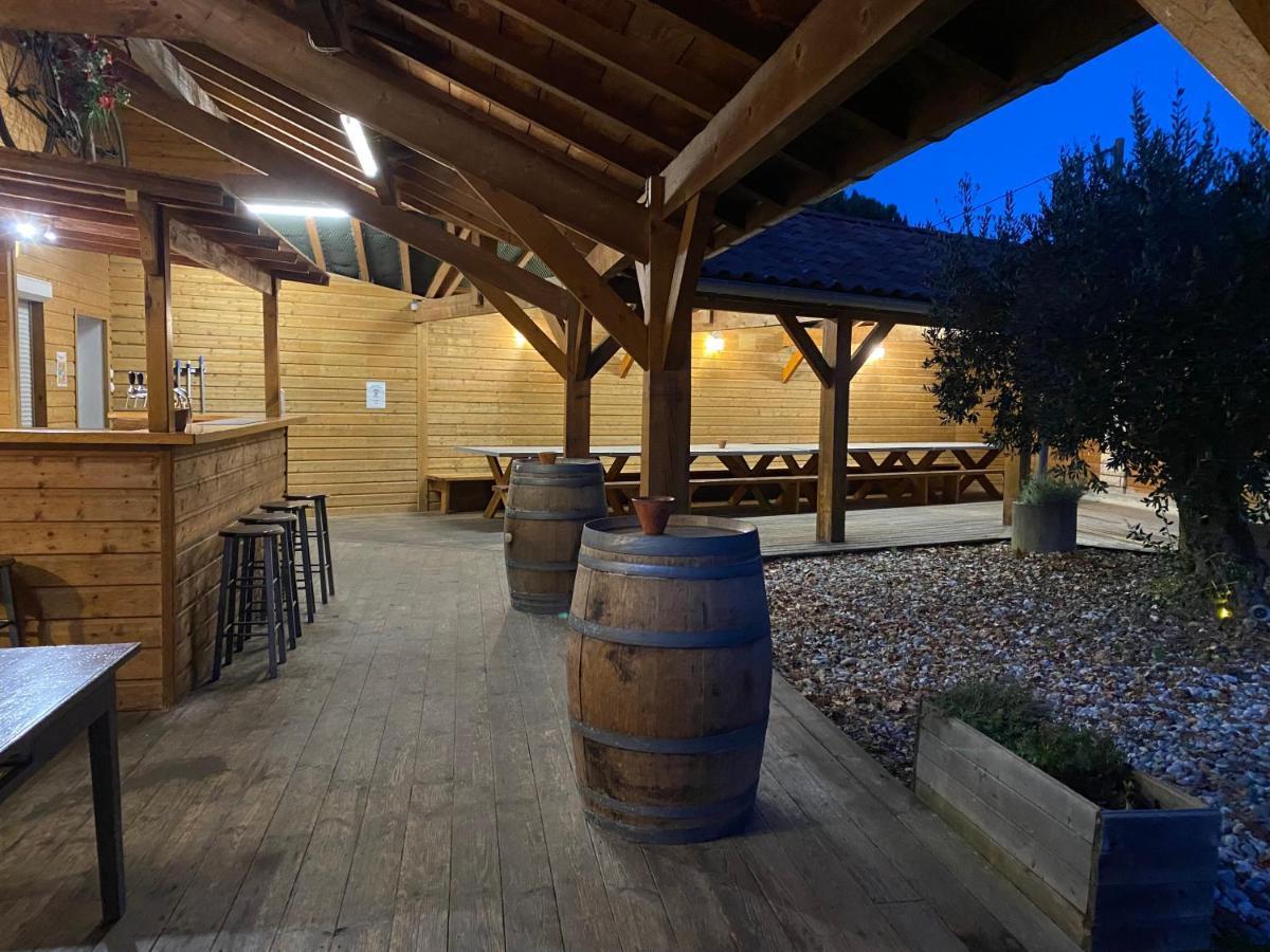Ensemble De 3 Villas Avec Piscine Chauffee, Esprit Detente Sanguinet Kültér fotó