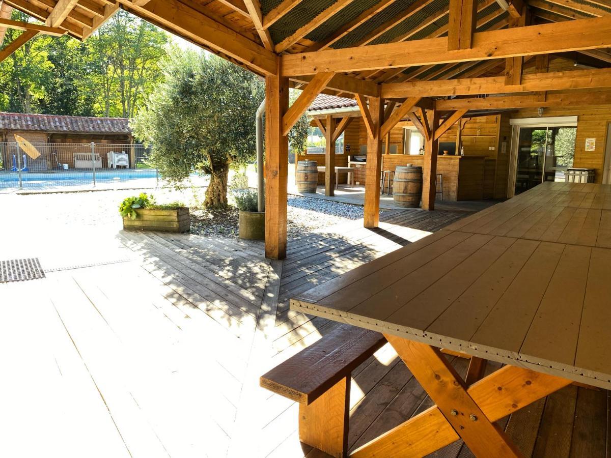 Ensemble De 3 Villas Avec Piscine Chauffee, Esprit Detente Sanguinet Kültér fotó